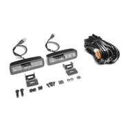 GO Rhino Stem Mount Installation Light Bar 750600622SBS - Black Out Combo Series Lights Pai