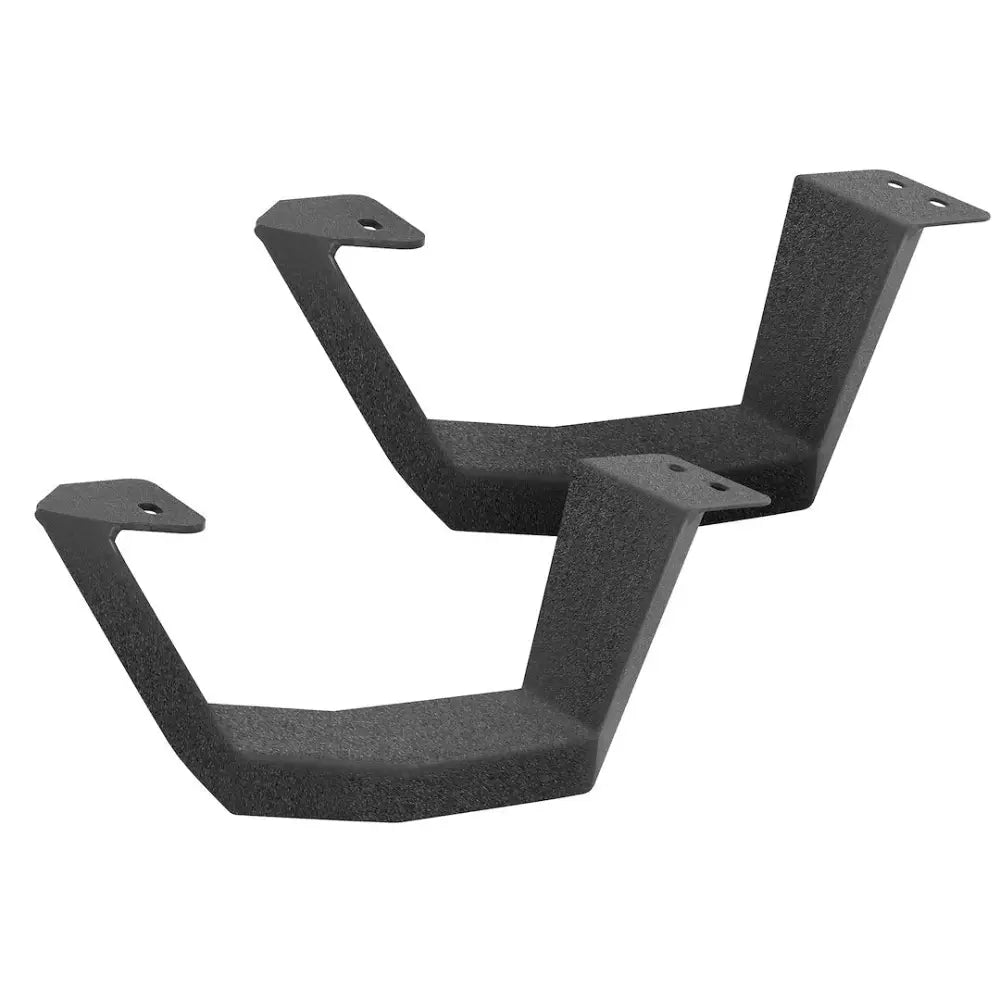 GO Rhino Wide Secure Stepping Platform Nerf Bar Step 69420000T - Drop Down Steps RB10 RB20 Pair
