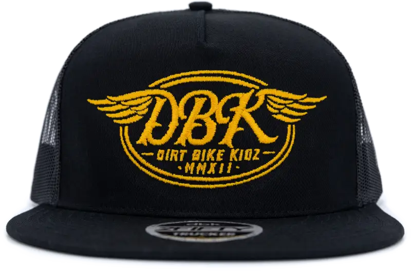 Goldwings 2fifty Snapback Hat Black - DBK