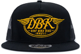 Goldwings 2fifty Snapback Hat Black - DBK