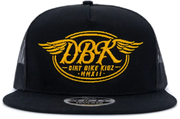 Goldwings 2fifty Snapback Hat Black - DBK
