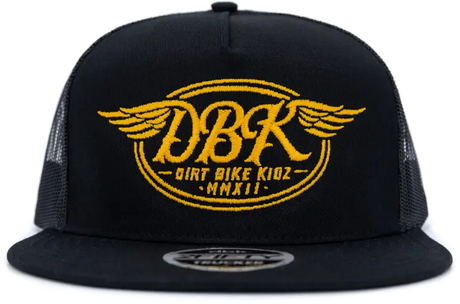 Goldwings 2fifty Snapback Hat Black - DBK
