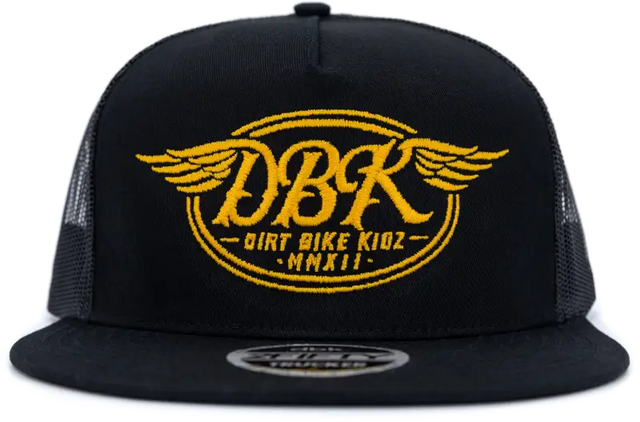 Goldwings 2fifty Snapback Hat Black - DBK