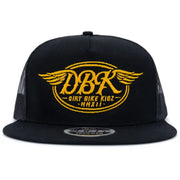 Goldwings 2fifty Snapback Hat Black - DBK