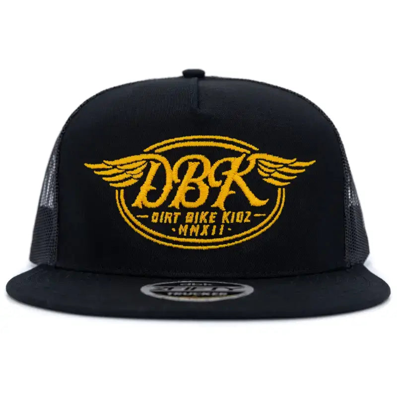 Goldwings 2fifty Snapback Hat Black - DBK