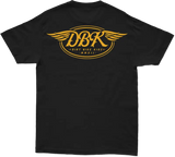 Goldwings Tee Black 2x - DBK