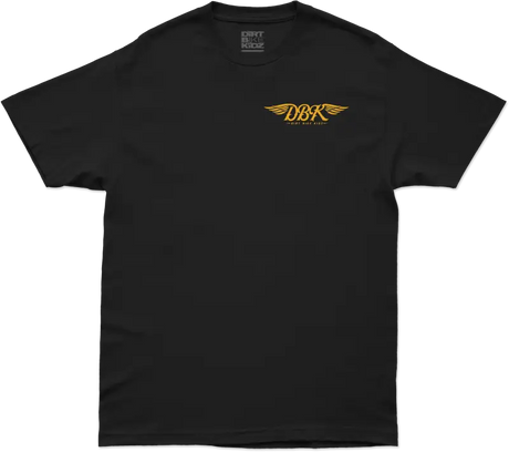 Goldwings Tee Black Lg - DBK