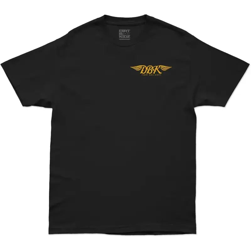 Goldwings Tee Black Sm - DBK