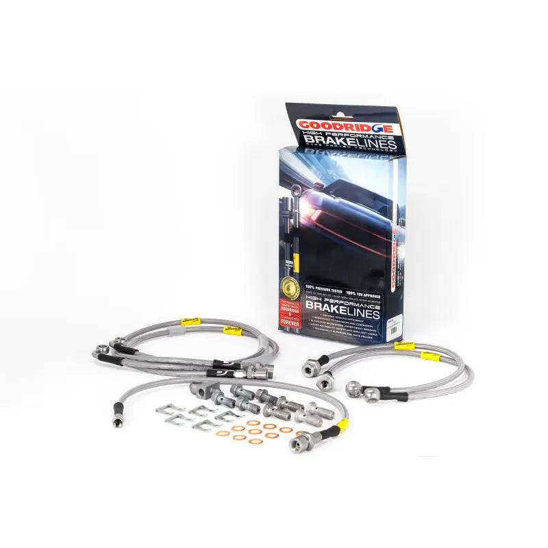 Goodridge 14182 Goodridge 01-03 Chevrolet Silverado / 01-03 GMC Sierra SS Brake Lines