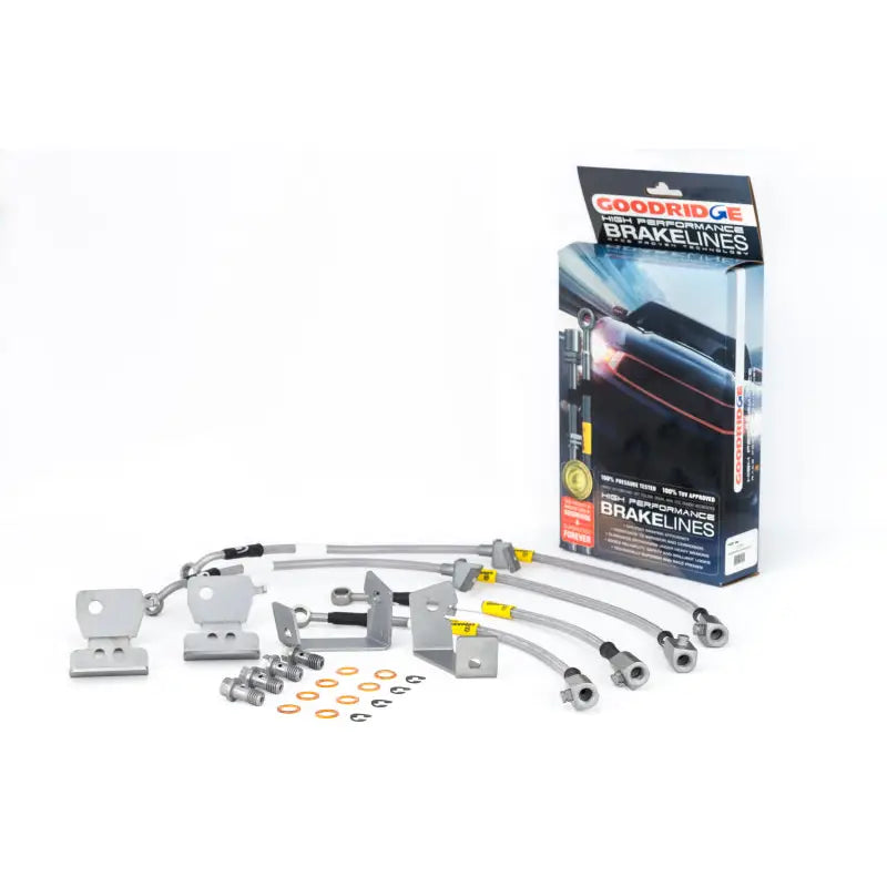 Goodridge 12364 Goodridge 05-12 Ford Mustang w/ ABS Brake Lines