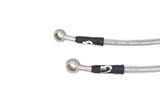 Braided stainless steel brake lines for Honda S2000 brake upgrade