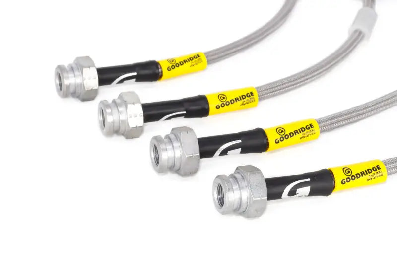 Braided stainless steel brake lines for Honda S2000 brake upgrades