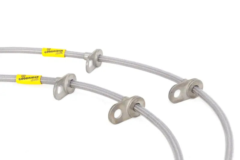 Braided stainless steel brake lines for Honda S2000 brake performance upgrade