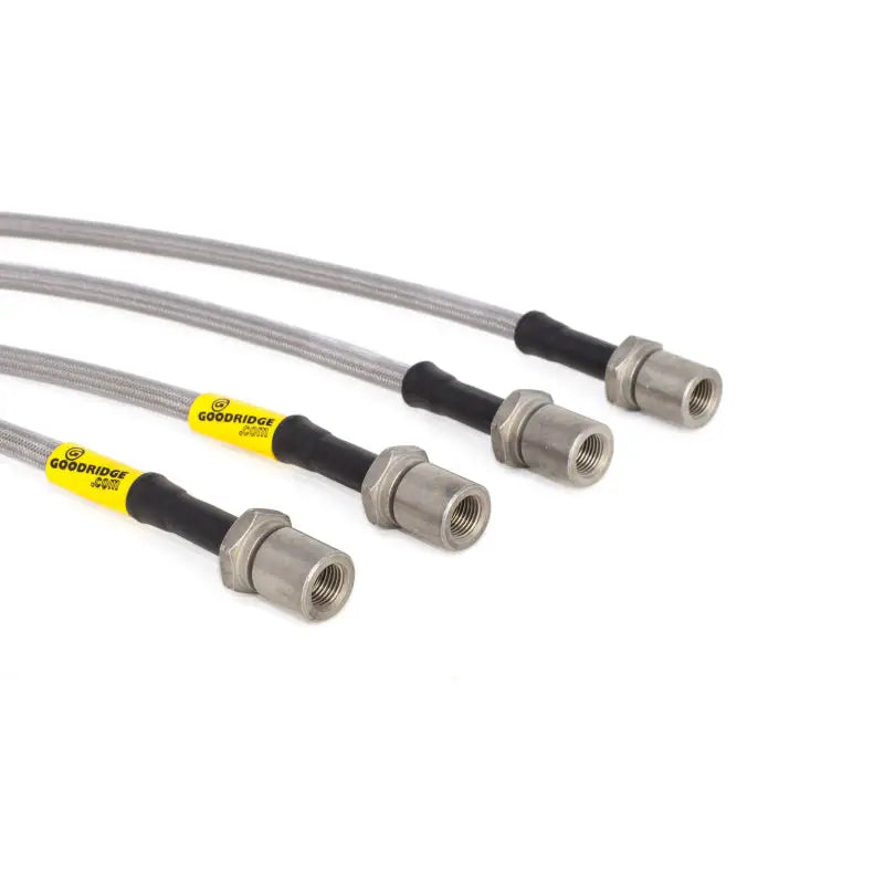 Goodridge 24219 Goodridge 08-14 Subaru Impreza STi w/ Brembo Calipers Stainless Steel Brake Lines Kit