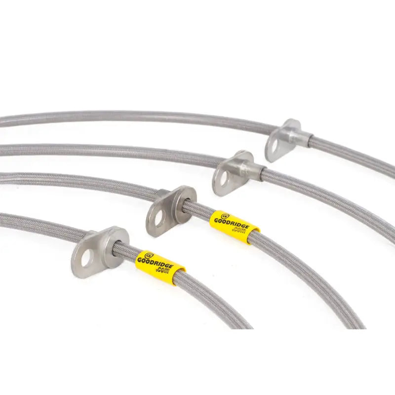 Goodridge 24219 Goodridge 08-14 Subaru Impreza STi w/ Brembo Calipers Stainless Steel Brake Lines Kit
