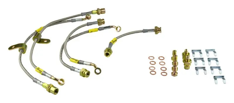 Goodridge 09-12 Cadillac CTS-V (All w/ Brembo Brakes) Brake Lines - Truck & Automotive
