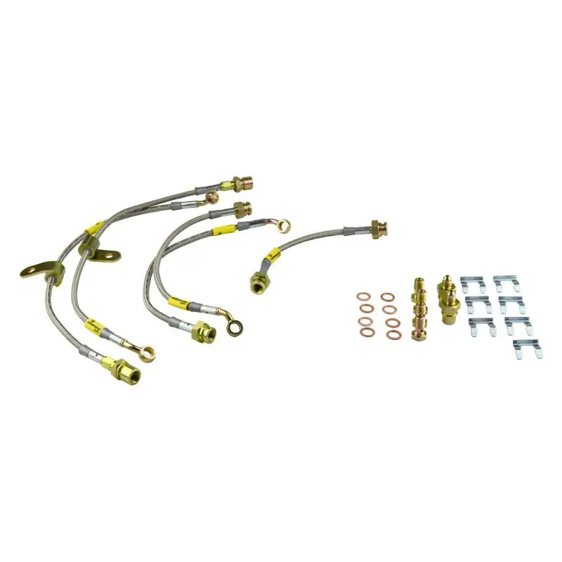 Goodridge 12238 Goodridge 09-12 Cadillac CTS-V (All CTS-V w/ Brembo Brakes) Brake Lines