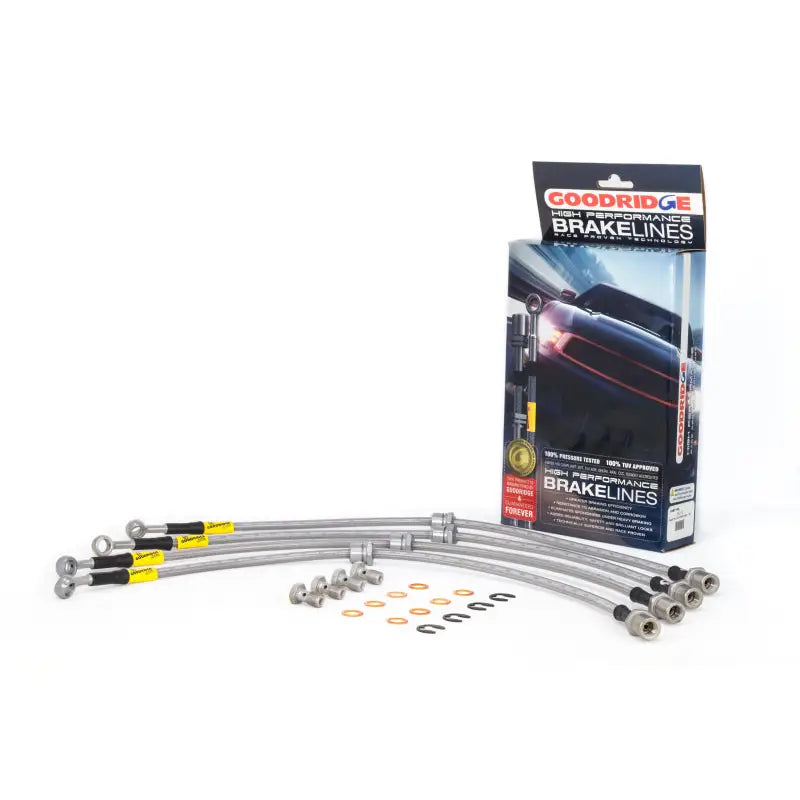 Goodridge 24212 Goodridge 11/92-01 Impreza 2&4wd w/ Rear Disc Brake Lines
