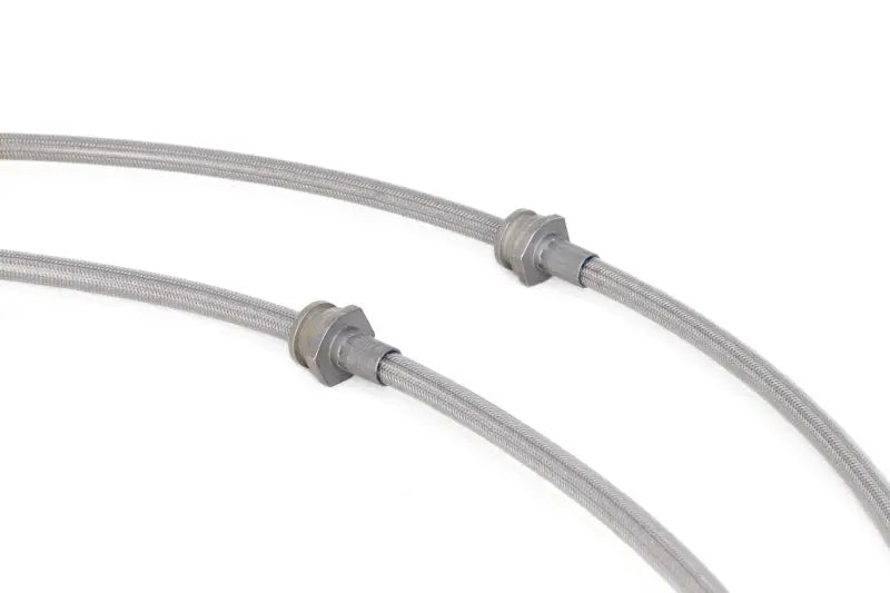 Braided stainless steel brake line kit for Nissan Sentra rear disc brakes