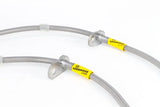 Braided stainless steel brake lines for Chevrolet Camaro with Brembo calipers mounting brackets