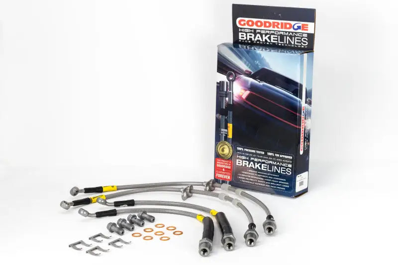 Goodridge 16-17 Chevrolet Camaro ZL1/SS (Excl. 1LE Pkg.) Models w/Brembo Calipers SS Brake Lines - Truck & Automotive