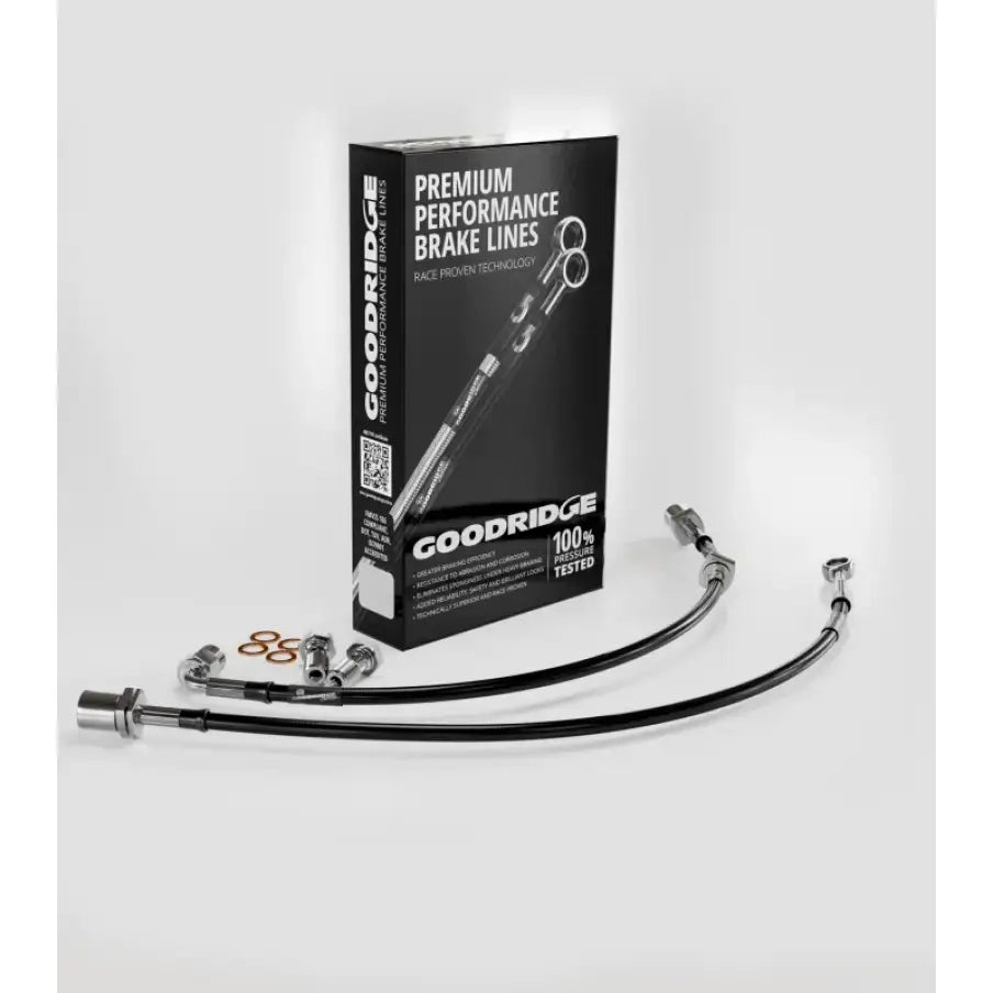 Goodridge premium performance brake lines for Subaru BRZ stainless steel front brake upgrade