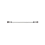 Goodridge 30in Universal Brake Line Assembly w/SS Fittings & Clear Hose - Goodridge