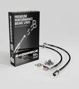Goodridge 95-23 Toyota 4Runner Stainless Steel Front Brake Lines - Brakes