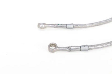 Braided stainless steel brake lines for Honda Civic LX/EX with LG front rotors