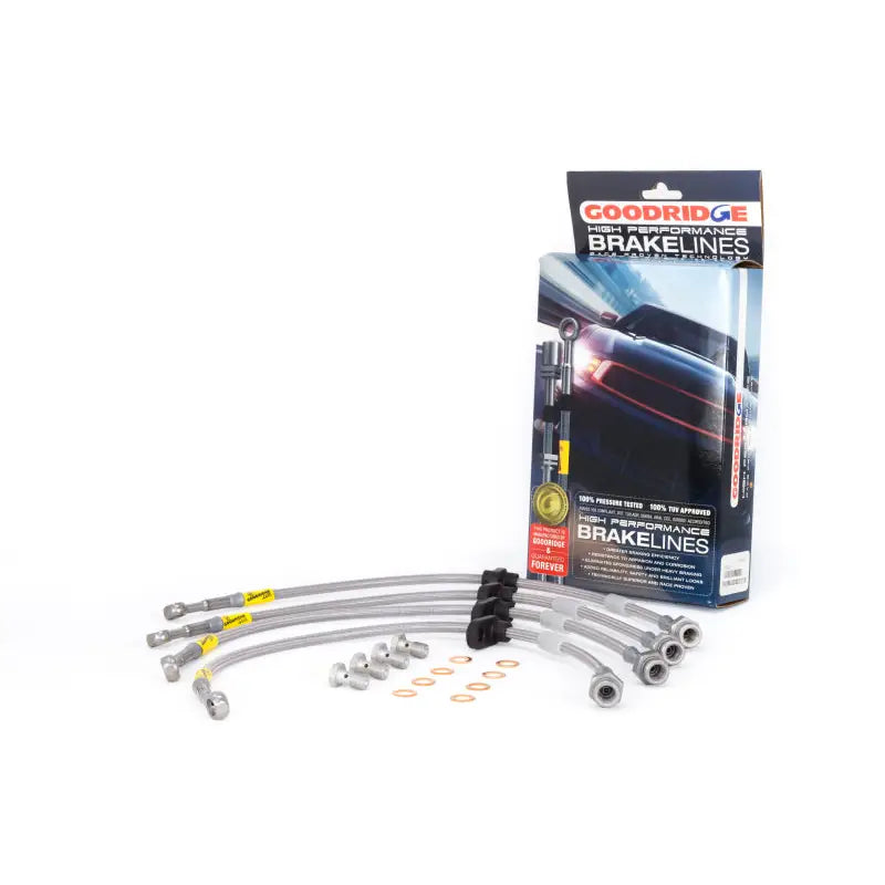 Goodridge 20004 Goodridge 98-00 Honda Accord w/ Rear Disc Brake Lines