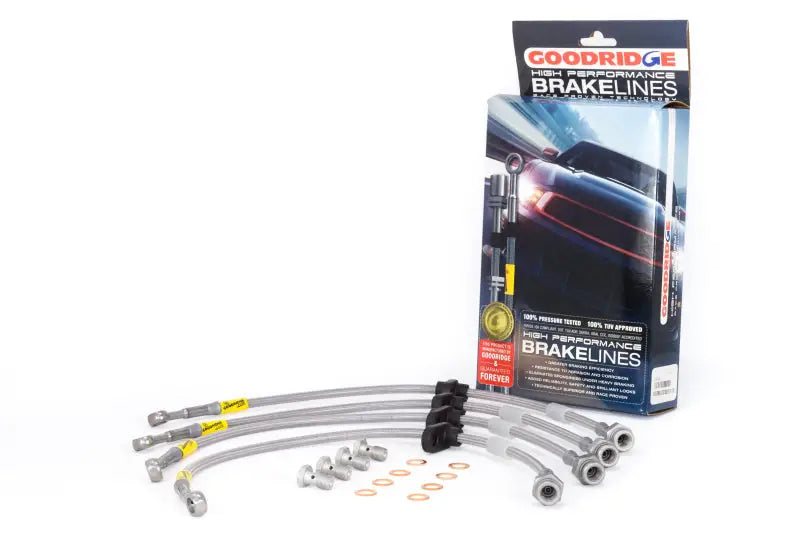 Goodridge 98-00 Honda Accord w/ Rear Disc Brake Lines - Truck & Automotive