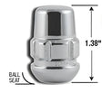 Gorilla 38431XL Wheel Locks - Honda Ball Quality wheel lock from Gorilla