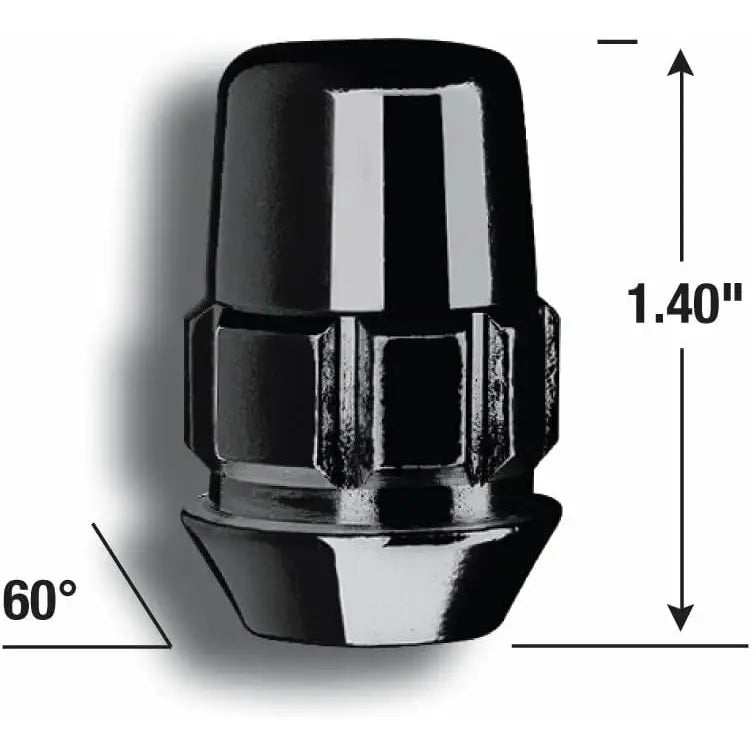 Gorilla Easy To Use Wheel Installation Kit 71643NBC - Black 20PK Locks 14MMX1.5