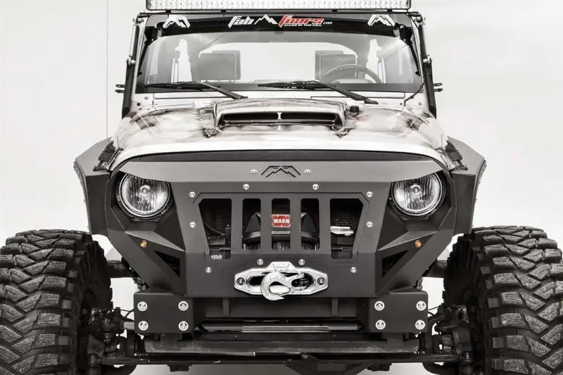 GR1000-1 Fab Fours 2007-2016 Jeep Jk Front Grumper