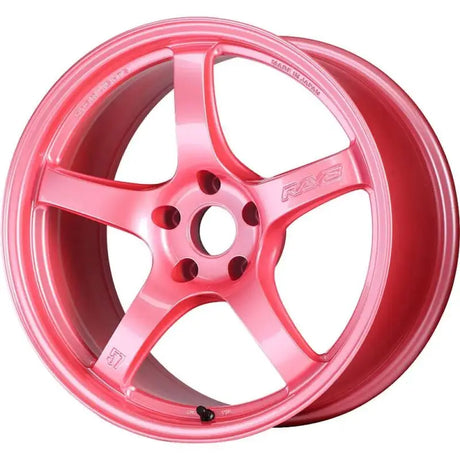 Gram Lights 57DR 17x9 + 12 5-114.3 Sakura Pink Wheel (Special Order No Cancel) - Wheels