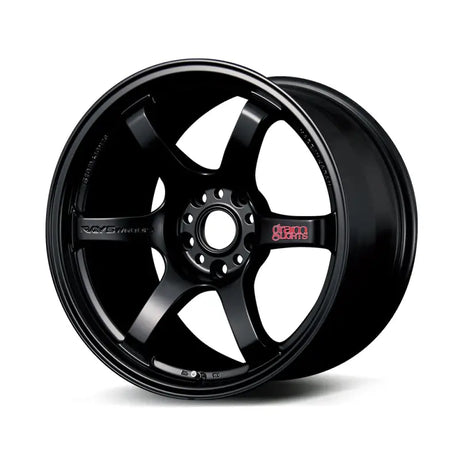 Gram Lights 57DR 18x9.5 +22 5-114.3 Semi Gloss Black Wheel - Gram Lights