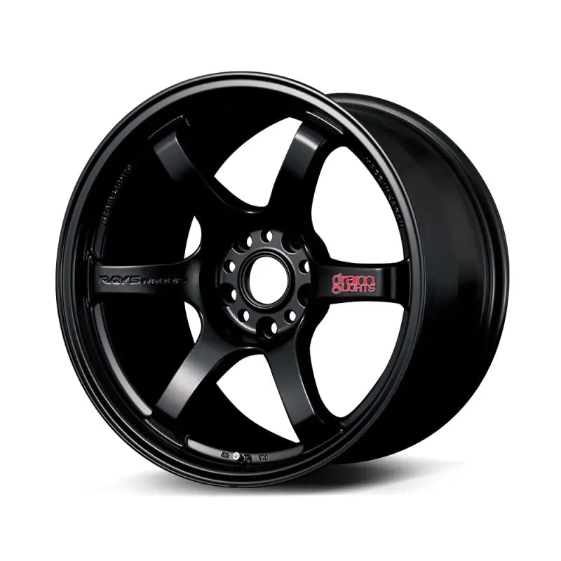 Gram Lights WGIX22EH Gram Lights 57DR 18x9.5 +22 5-114.3 Semi Gloss Black Wheel