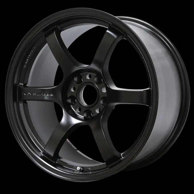 Gram Lights WGIX22EH Gram Lights 57DR 18x9.5 +22 5-114.3 Semi Gloss Black Wheel