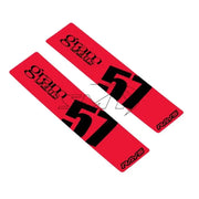 Gram Lights WC57SSTKR Gram Lights 57DR/57CR Spoke Sticker Red (2 PCS) - WC57SSTKR