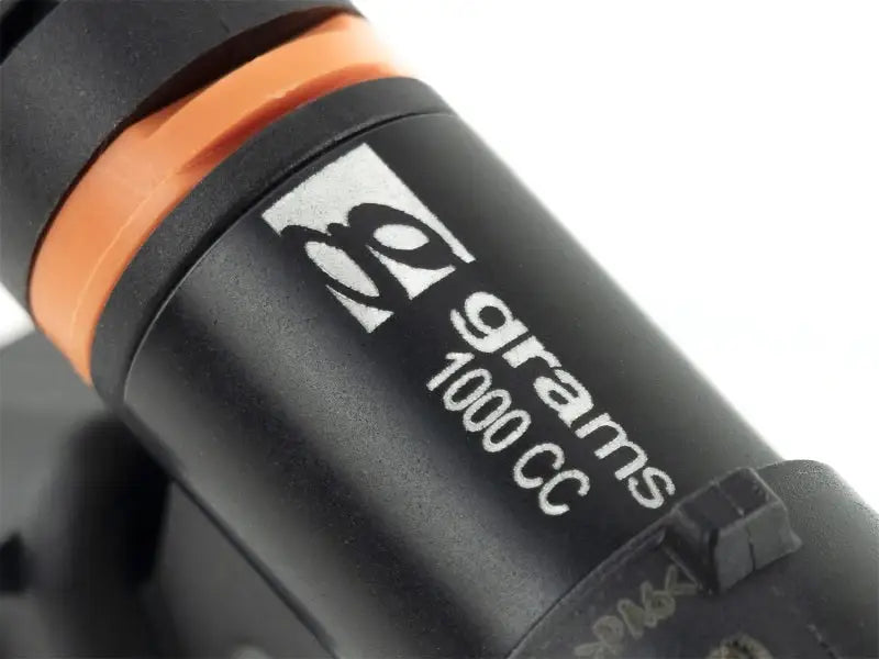 Grams Performance 1000cc fuel injectors for Honda S2000 with black orange 1000 cc tank