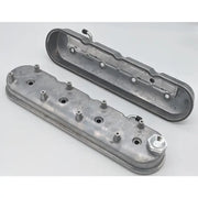 Granatelli 96-22 GM LS Tall Valve Cover w/Integral Angled Coil Mounts - Cast Finish - 640360