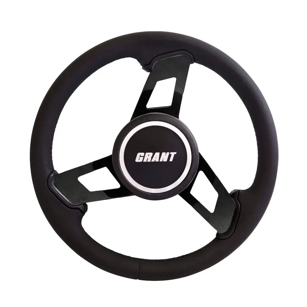 Grant 670-1-BS-A Anodized aluminum spoke construction - Harry Polished