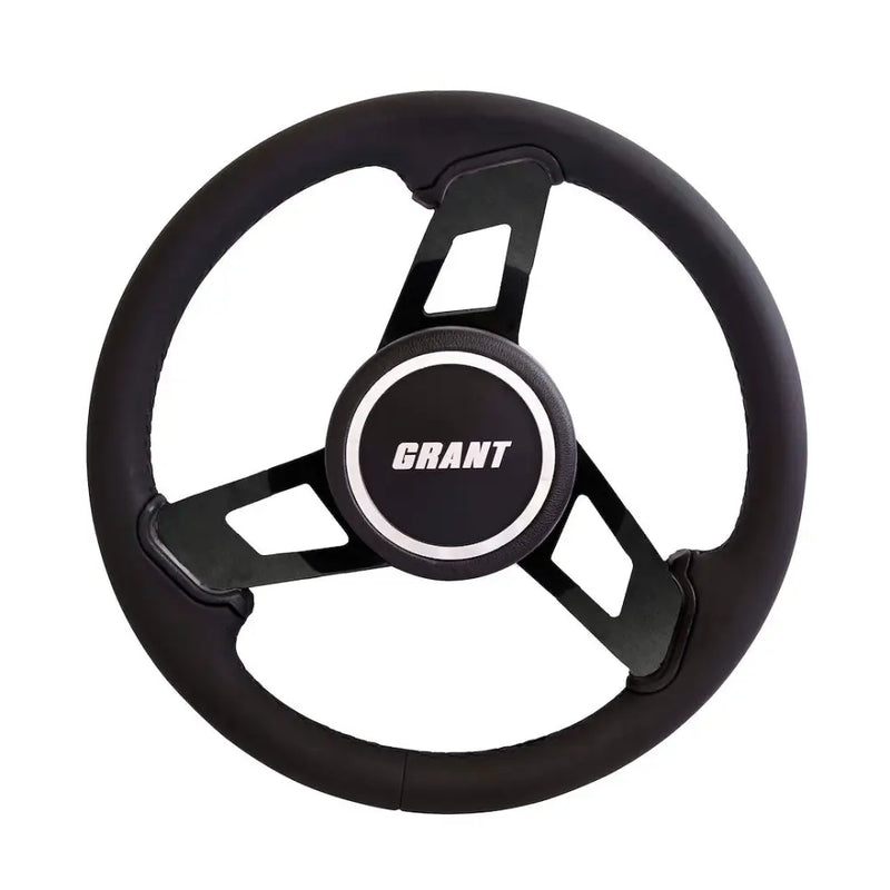 Grant 670-1-BS-A Anodized aluminum spoke construction - Harry Polished
