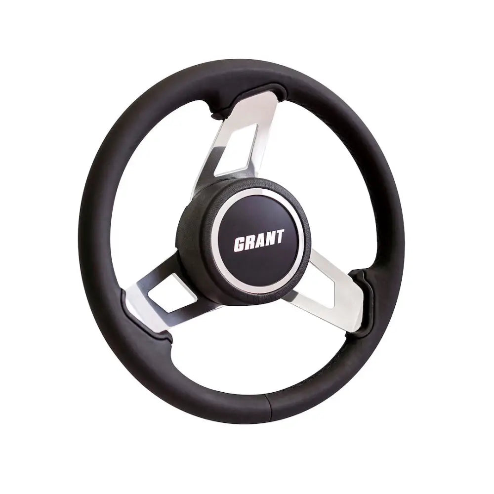 Grant ISO-TS Certified Steering Wheel 670-1-PS-A - Black Harrys Out