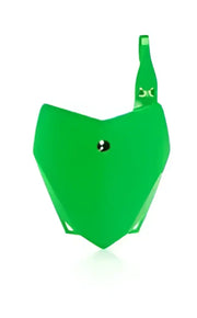 Green Front Number Plate for Kawasaki KLX110 Series - Powersports