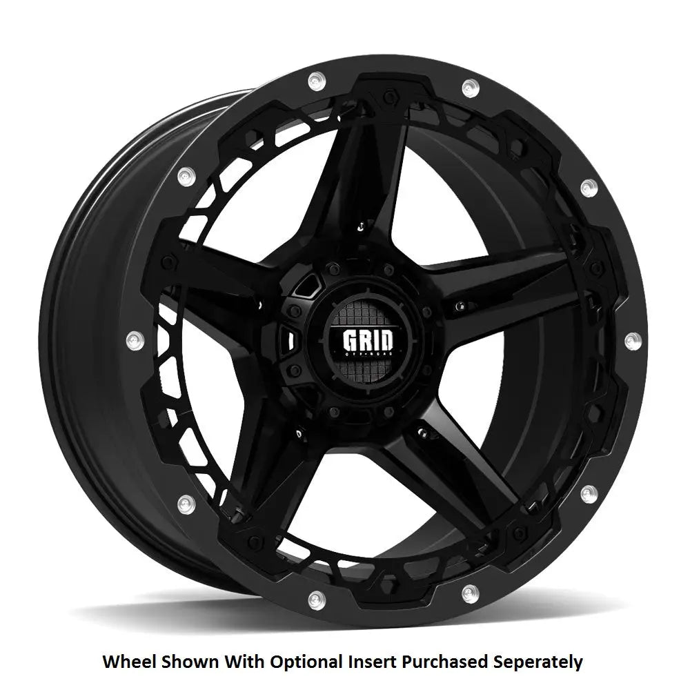 Grid Wheels With Grid Logo Center Cap GD0417090052B0087 - 04 17X9.0 5X127 139.7 87.1