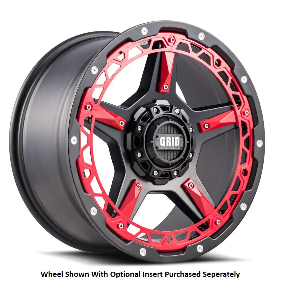 Grid Wheels With Grid Logo Center Cap GD0417090052B0087 - 04 17X9.0 5X127 139.7 87.1