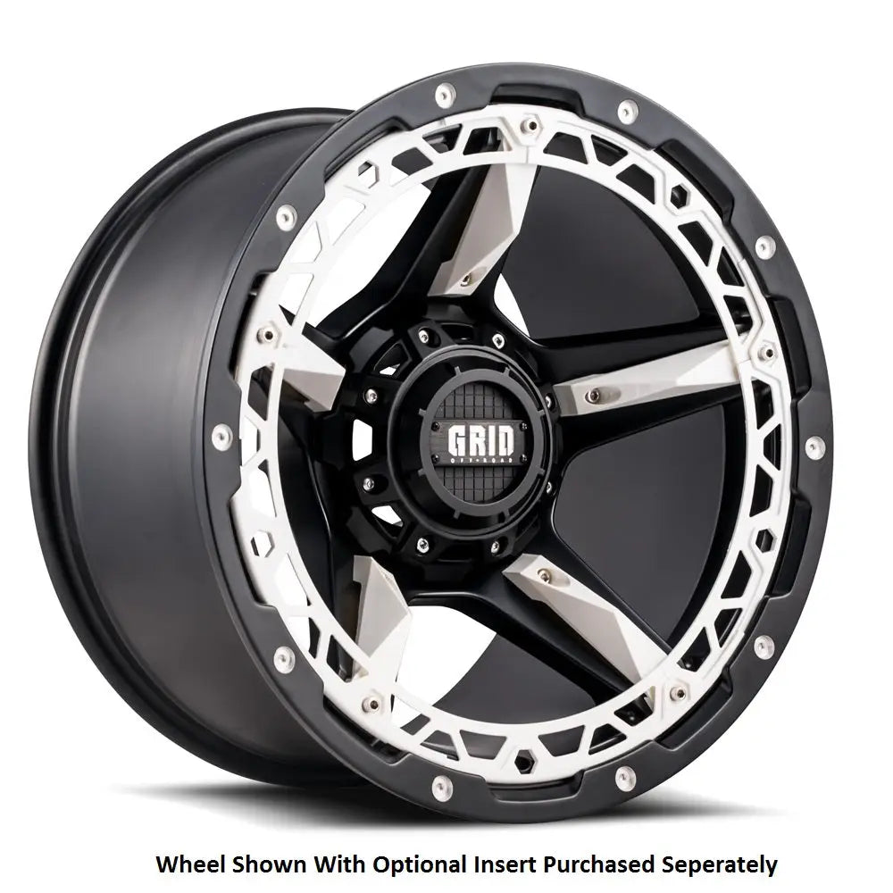 Grid Wheels With Grid Logo Center Cap GD0417090052B0087 - 04 17X9.0 5X127 139.7 87.1