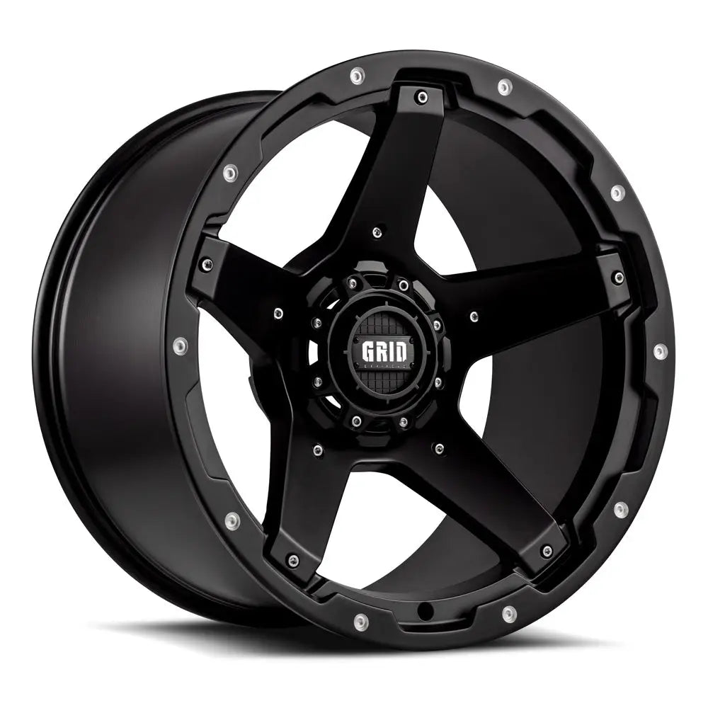 Grid Wheels With Grid Logo Center Cap GD0417090052B0087 - 04 17X9.0 5X127 139.7 87.1