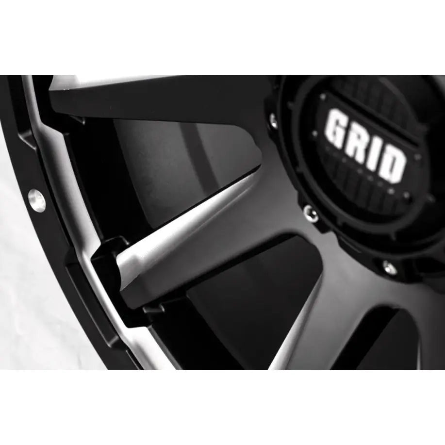 Grid Wheels With Grid Logo Center Cap GD0520090645F3566 - GD05 20X9.0 6X114.3 35 66.1 Mbmd